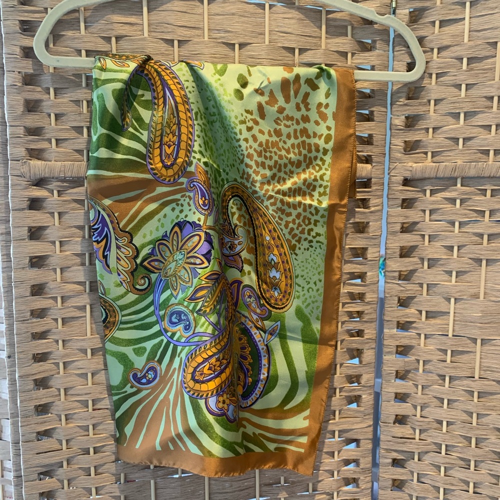 Nordstrom silk scarf 26”square